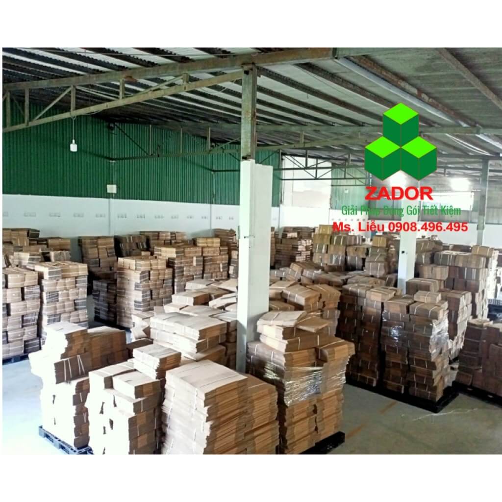 Các bước cơ bản để sản xuất thùng carton chất lượng tại Zador