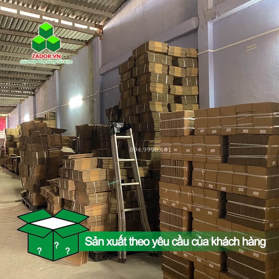 Điểm qua các loại thùng carton bán chạy tại Zador